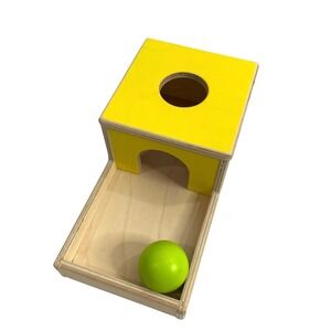 Lovevery Wooden Ball Drop Box With ball